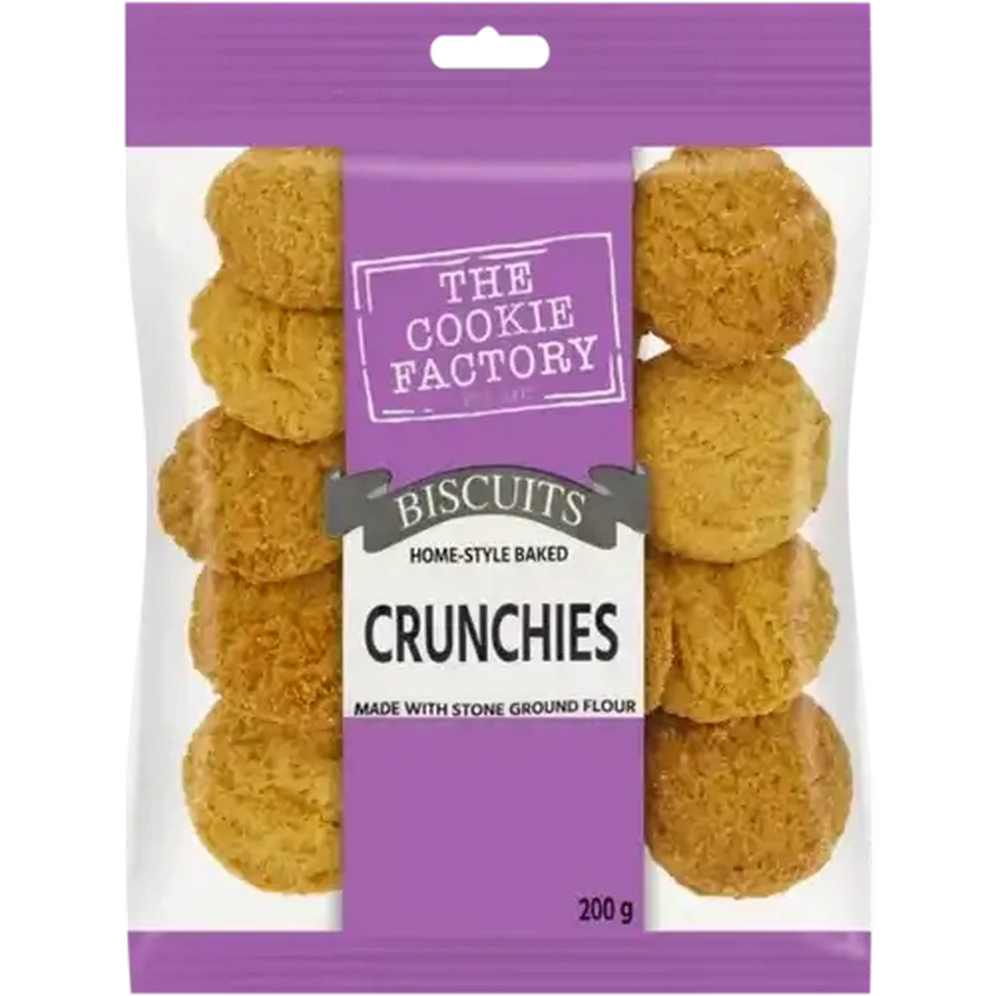 Checkers Sixty60 | The Cookie Factory Crunchies Biscuits 200g