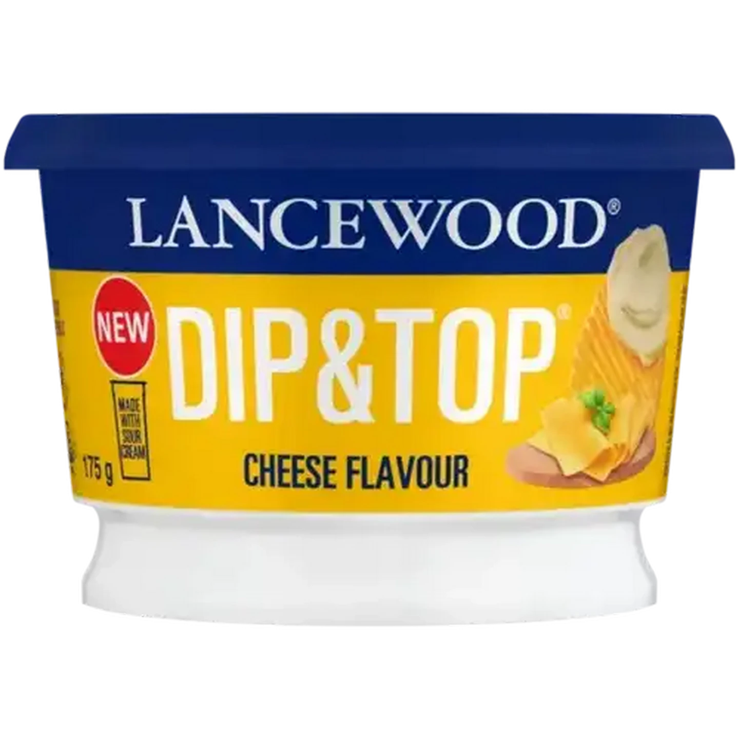 Image of LANCEWOOD DIP&TOP Cheese Flavour Dip 175g