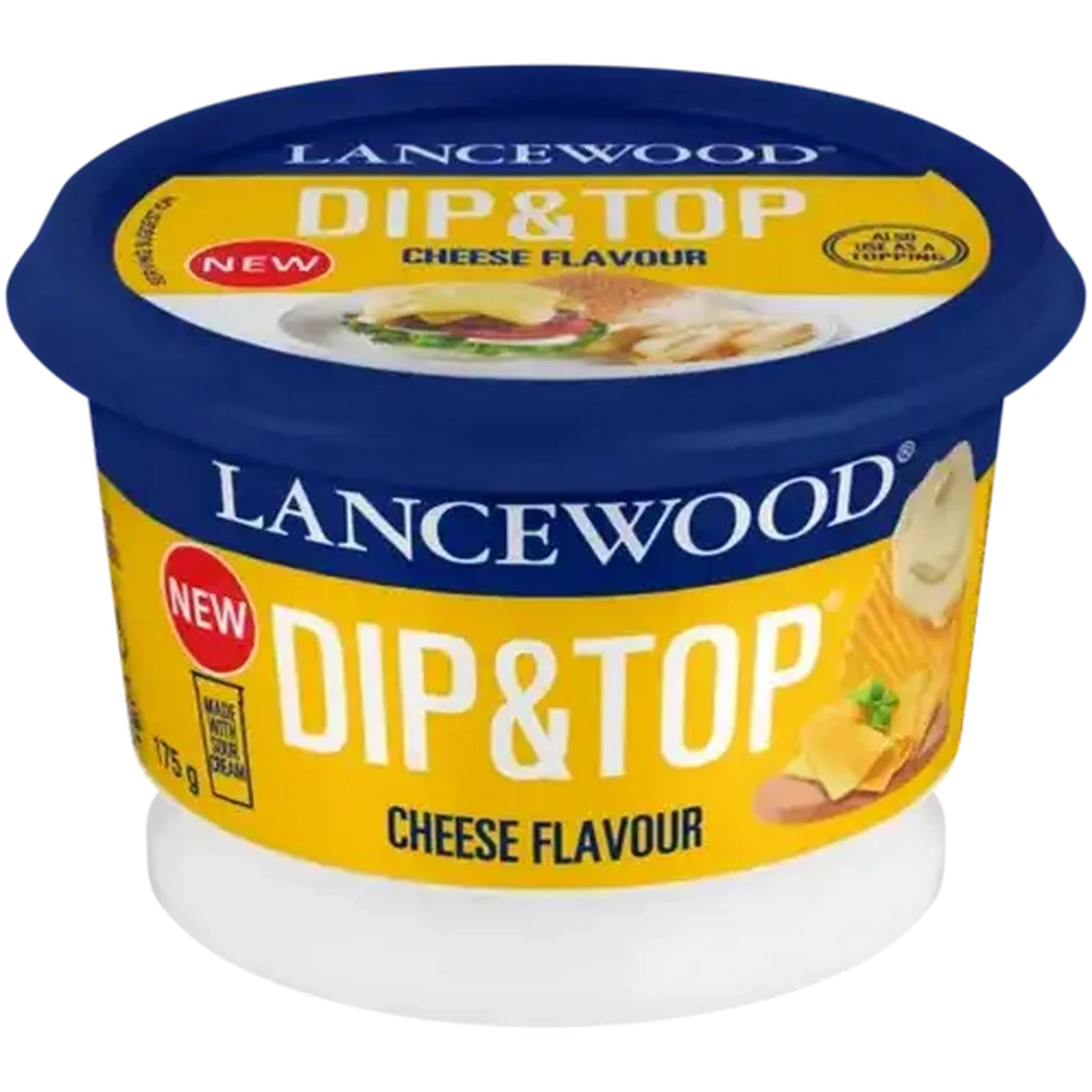 Image of LANCEWOOD DIP&TOP Cheese Flavour Dip 175g
