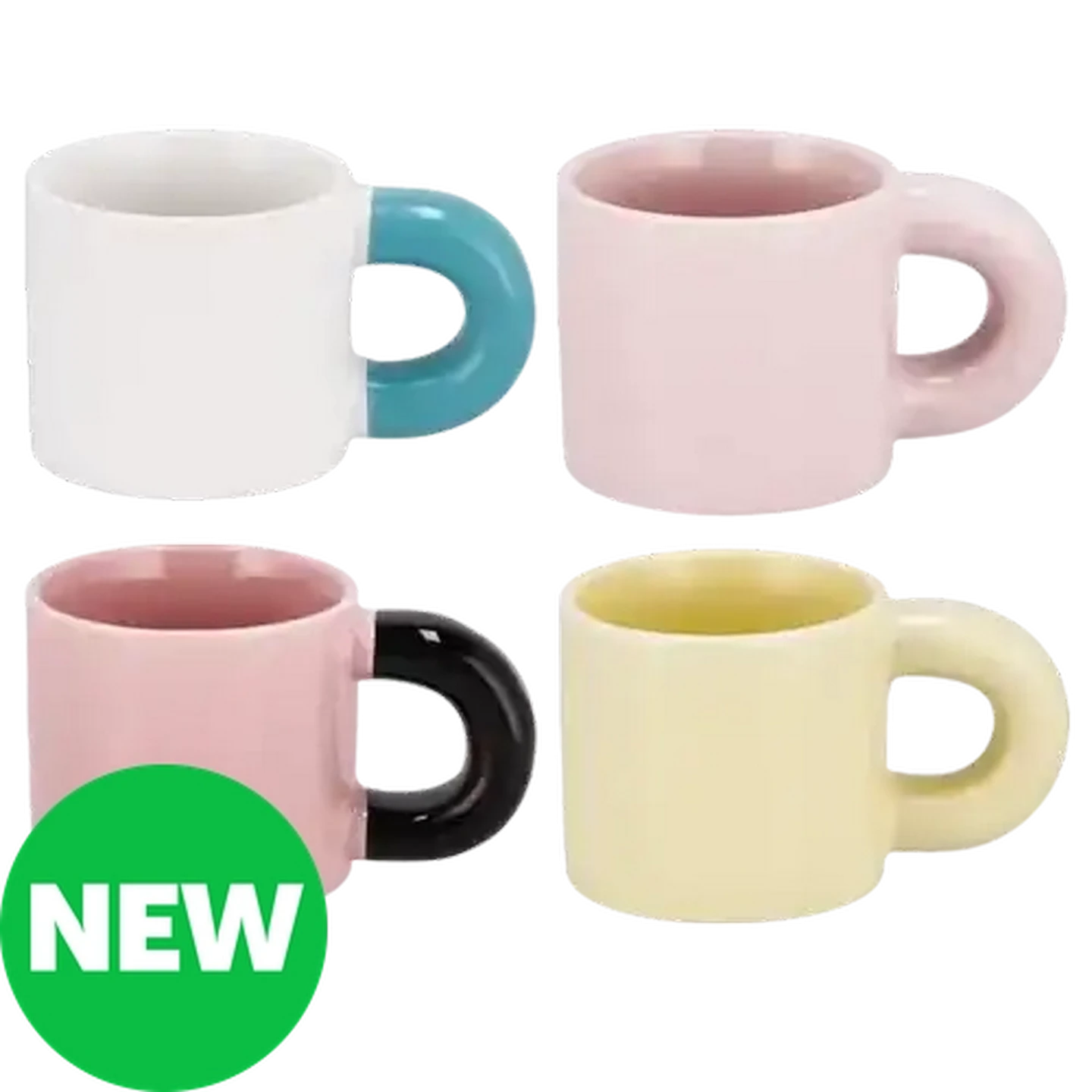 Shoprite ZA | Snug Handle Stoneware Coffee Mug 385ml (Colour May Vary)