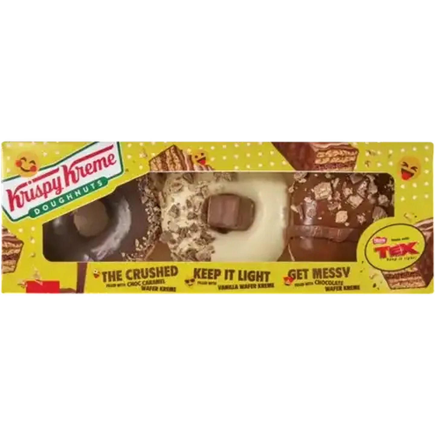 Image of Krispy Kreme Limited Edition Nestlé TEX® 3-Pack