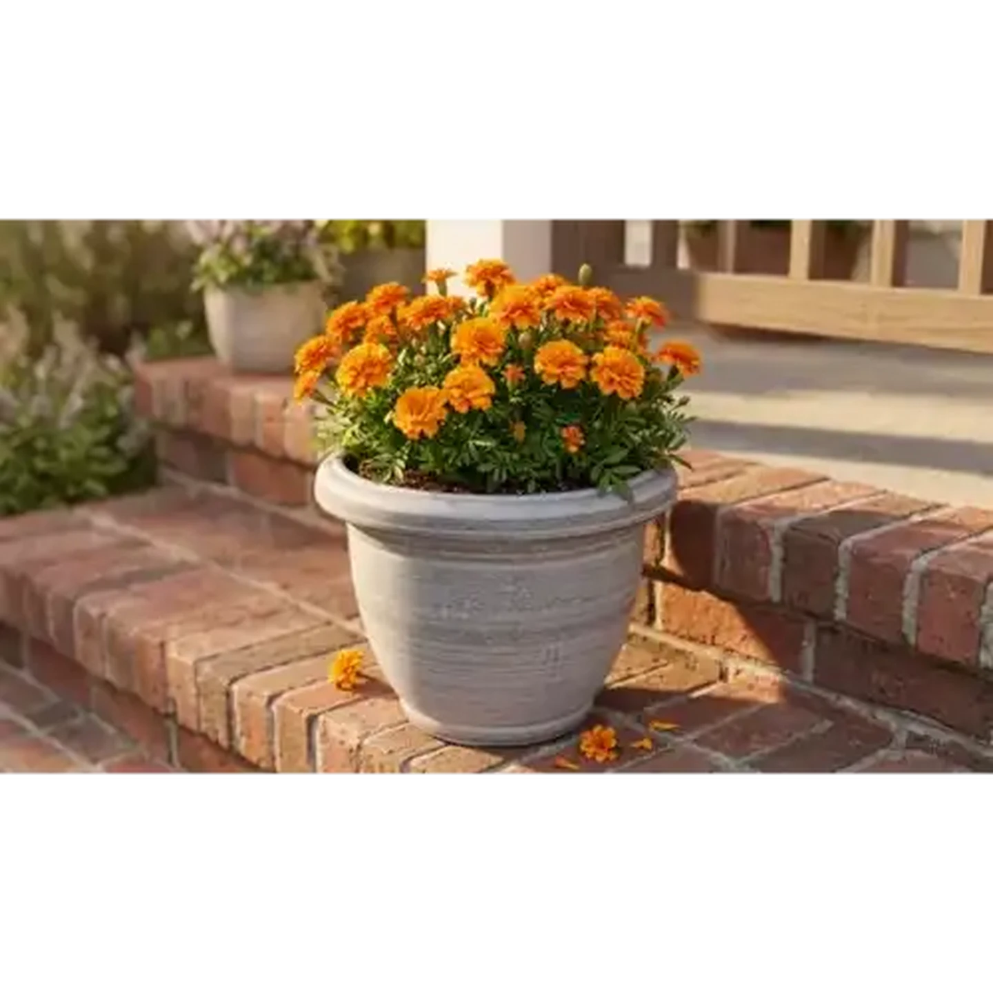 Image of Rustic Garden Pot 33cm