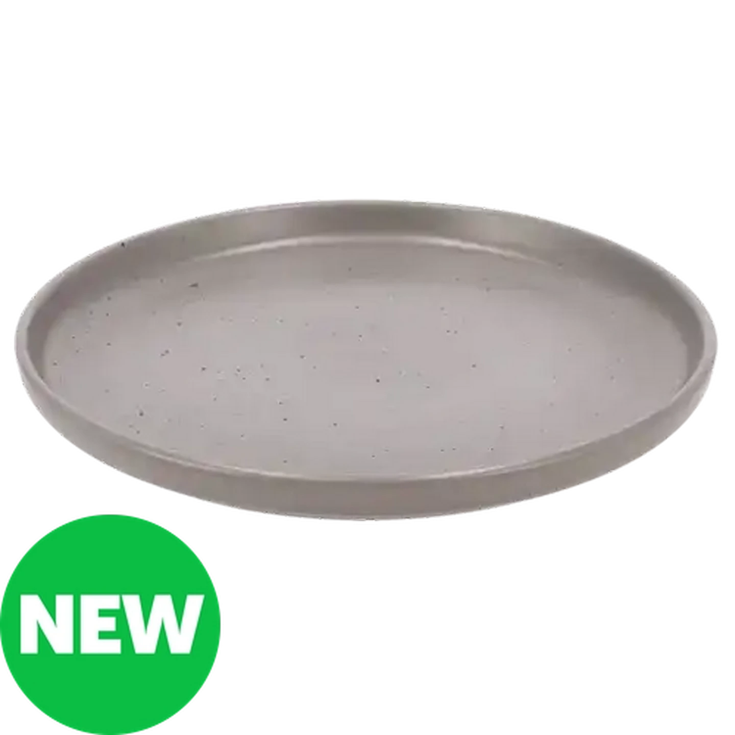 Shoprite ZA | Speckled Grey Stoneware Dinner Plate 26.6cm