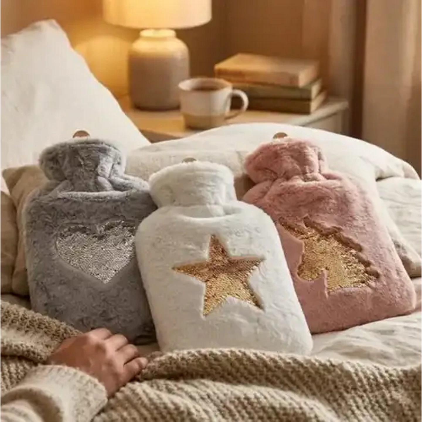 Image of TravelVac Hot Water Bottle With Cover (Colour May Vary)
