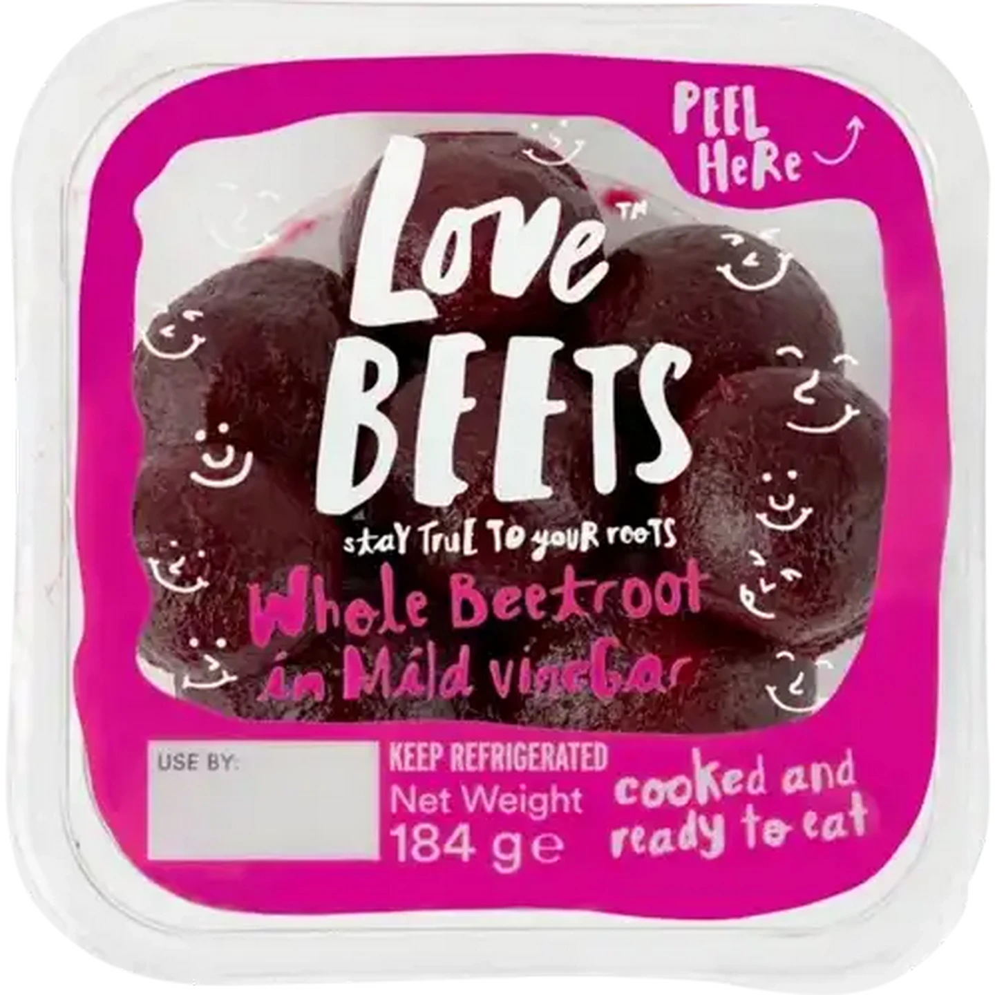 Image of Love Beets Whole Beetroot In Mild Vinegar 184g