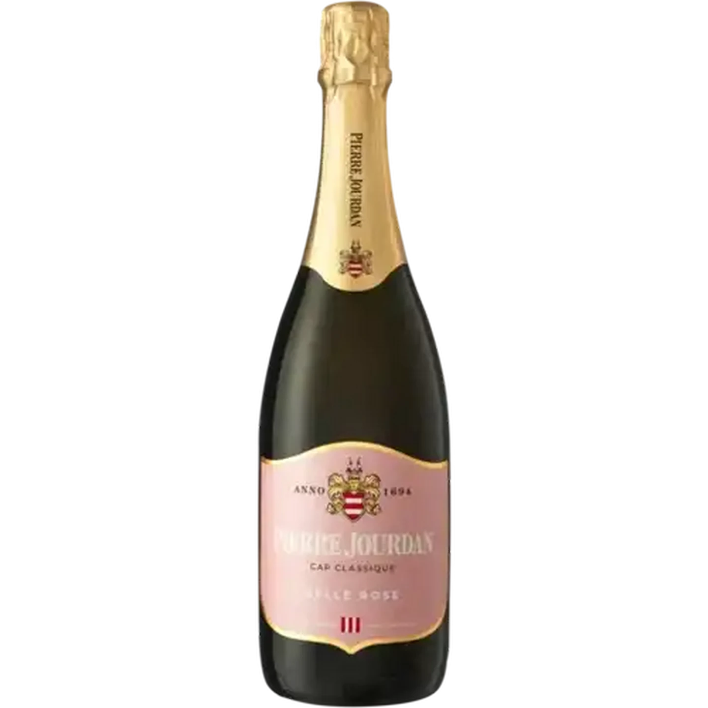 Image of Pierre Jourdan Belle Rose Cap Classique Sparkling Wine Bottle 750ml