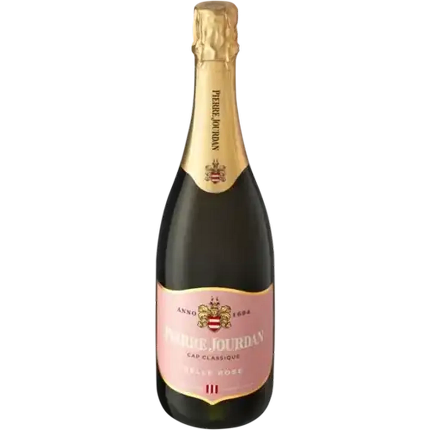 Image of Pierre Jourdan Belle Rose Cap Classique Sparkling Wine Bottle 750ml