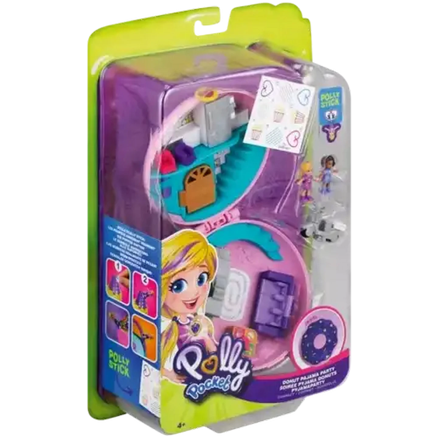 Image of Polly Pocket World Compact Playset With Dolls and Accessories (Type May Vary)