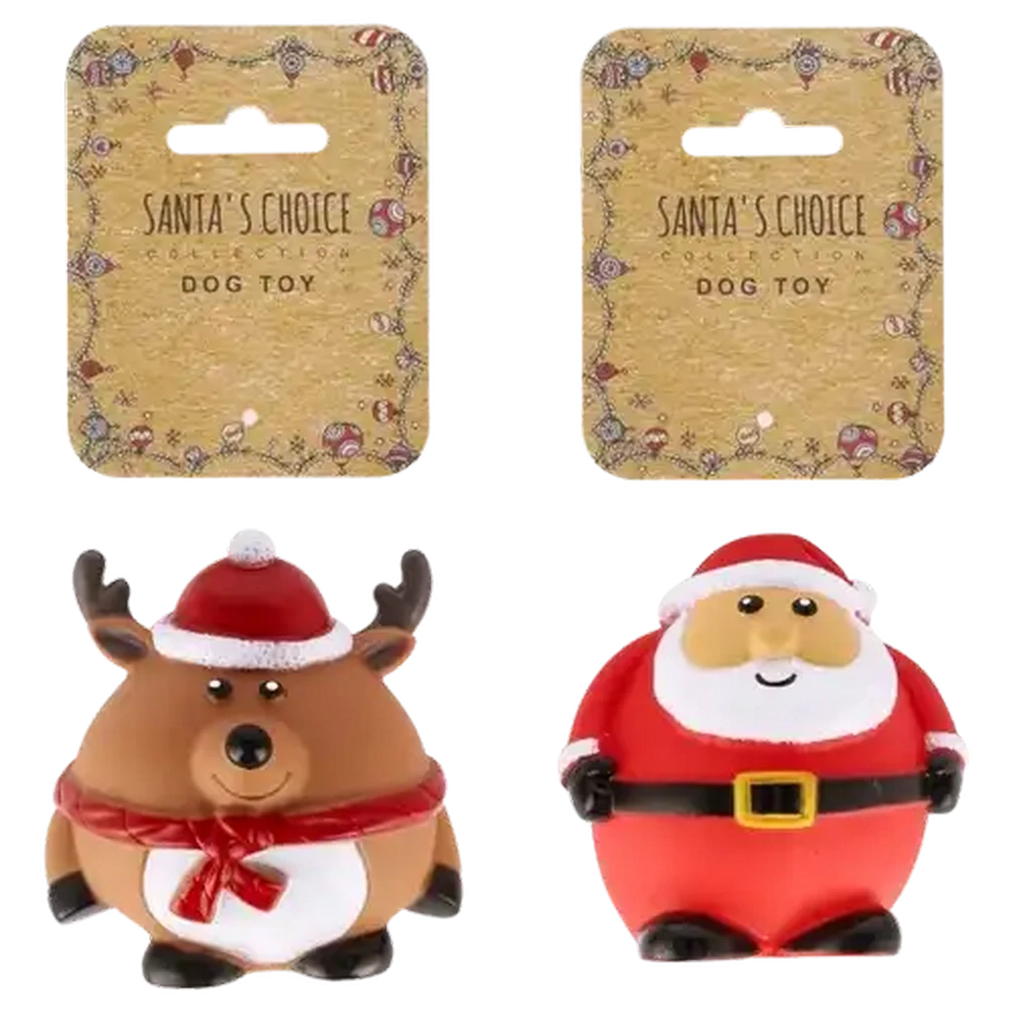 Checkers Sixty60 | Santa's Choice Christmas Vinyl Dog Toy