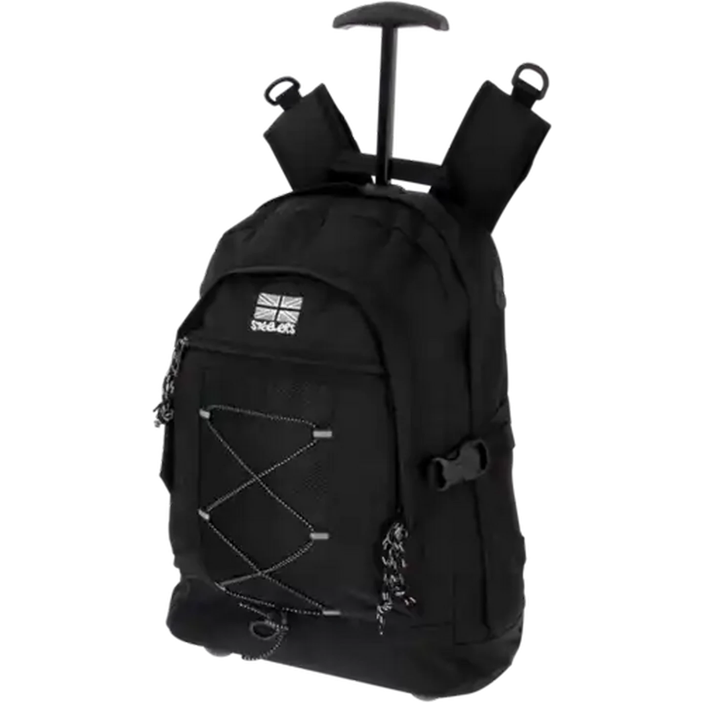 Image of Steelers Black Bungy Trolley Backpack 23L (Colour May Vary)