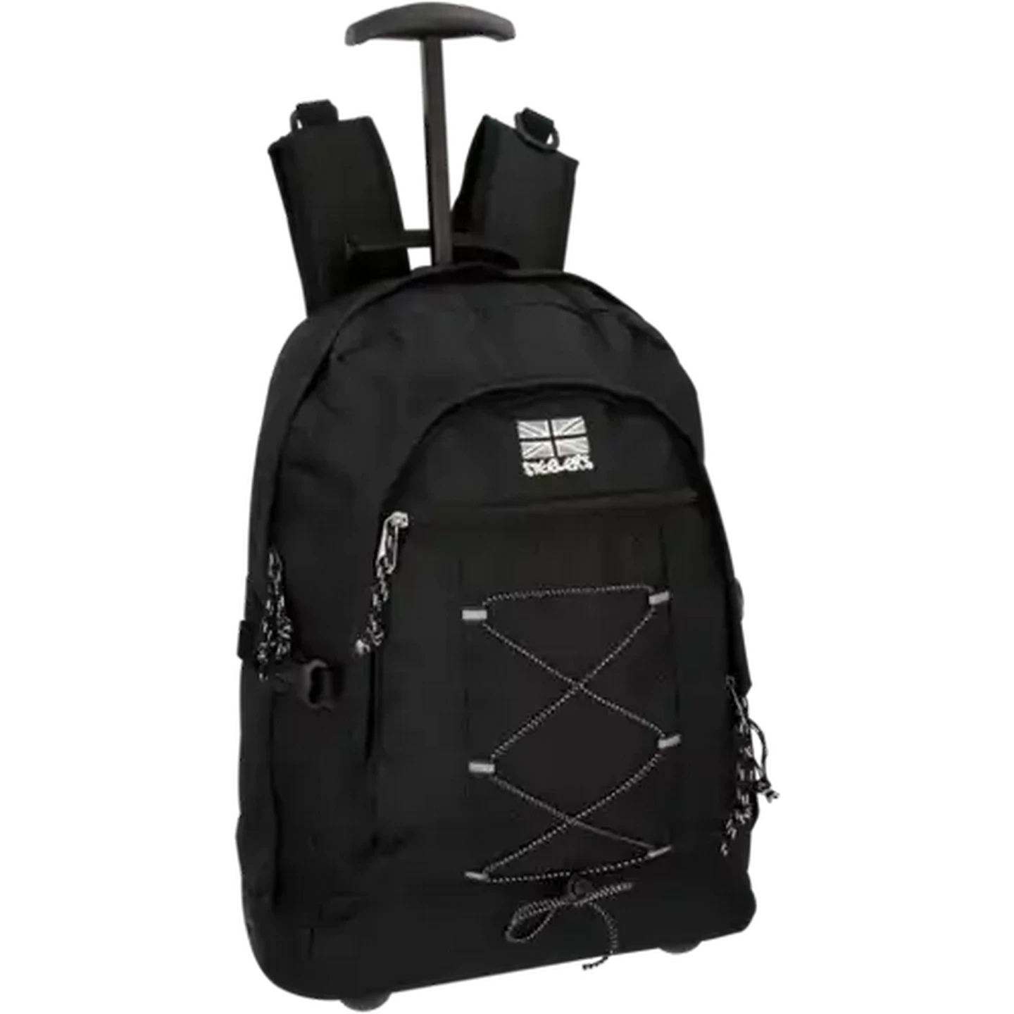 Image of Steelers Black Bungy Trolley Backpack 23L (Colour May Vary)