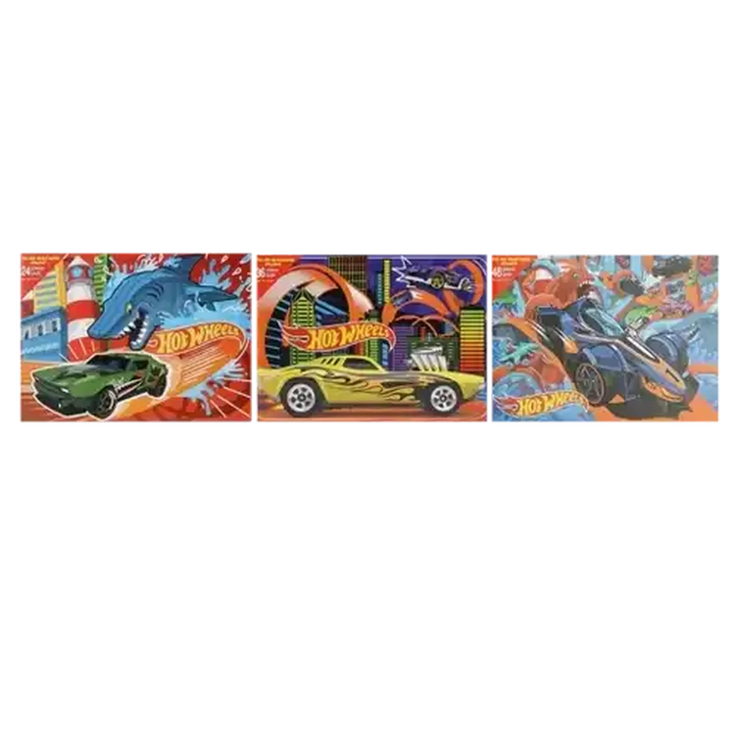 Checkers Sixty60 | Hot Wheels Puzzle Board Games 24, 36, 48 Piece