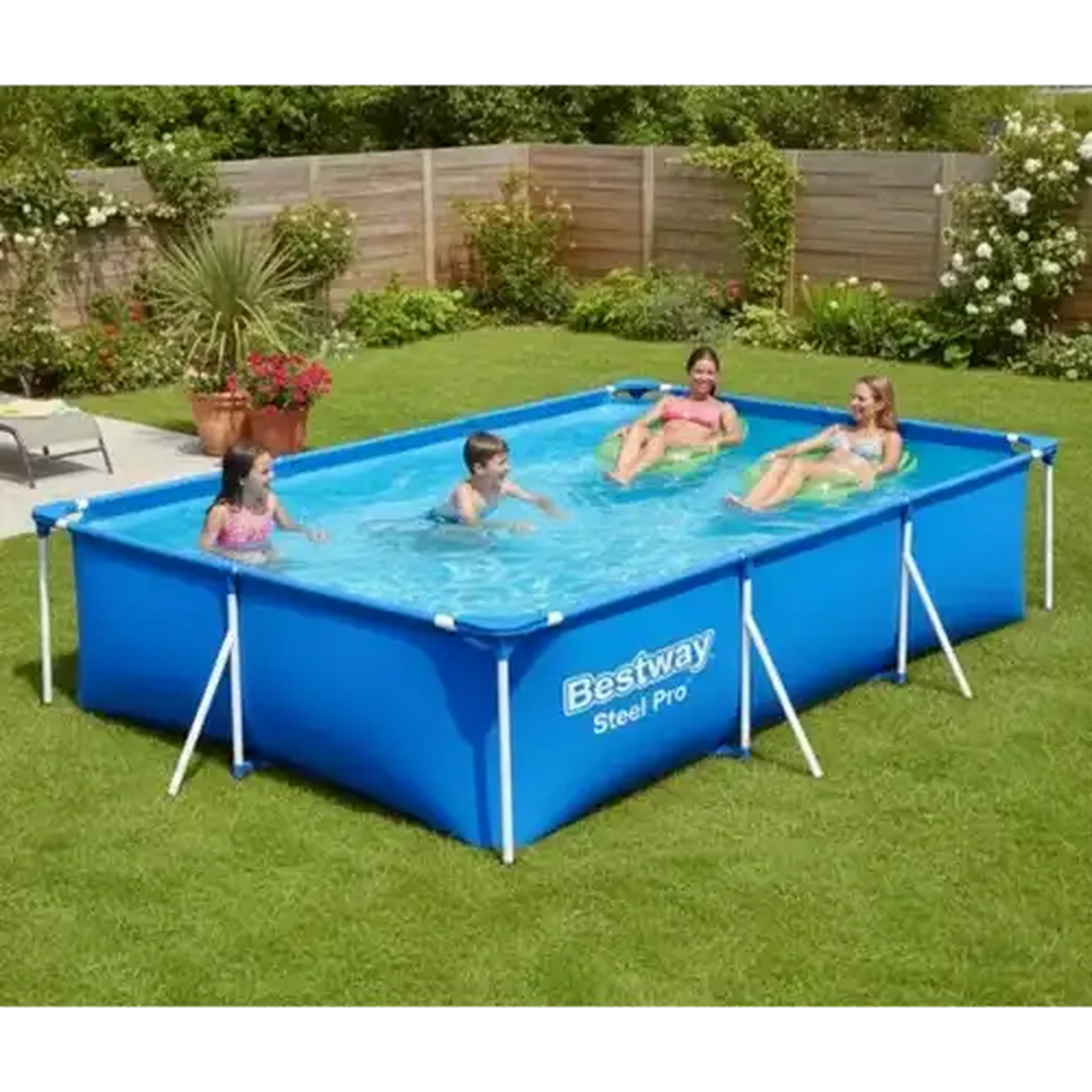 Image of Bestway Steel Pro Pool Set 3m (Colour May Vary)