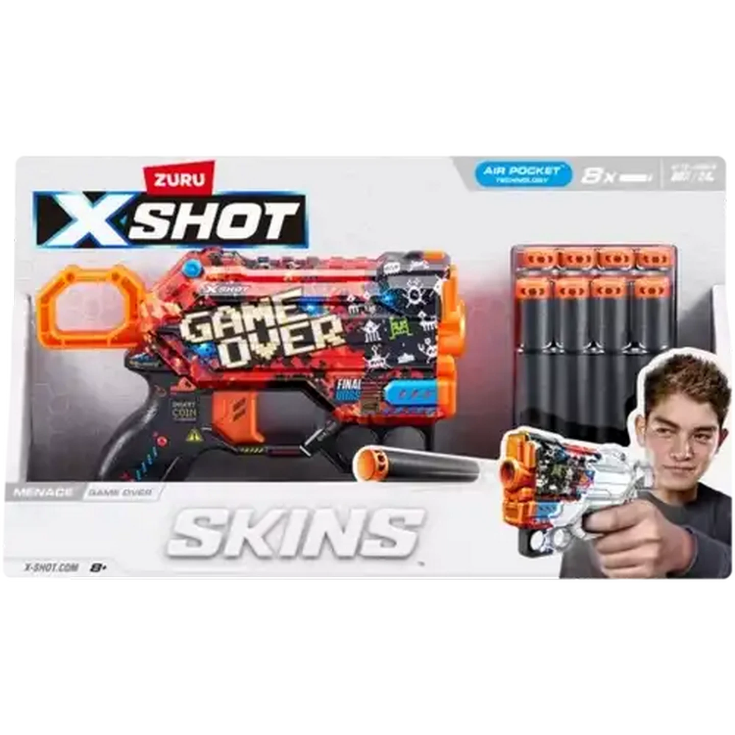 Image of XSHOT Skins Menace Special Ops With 8 Darts (Design May Vary)​​