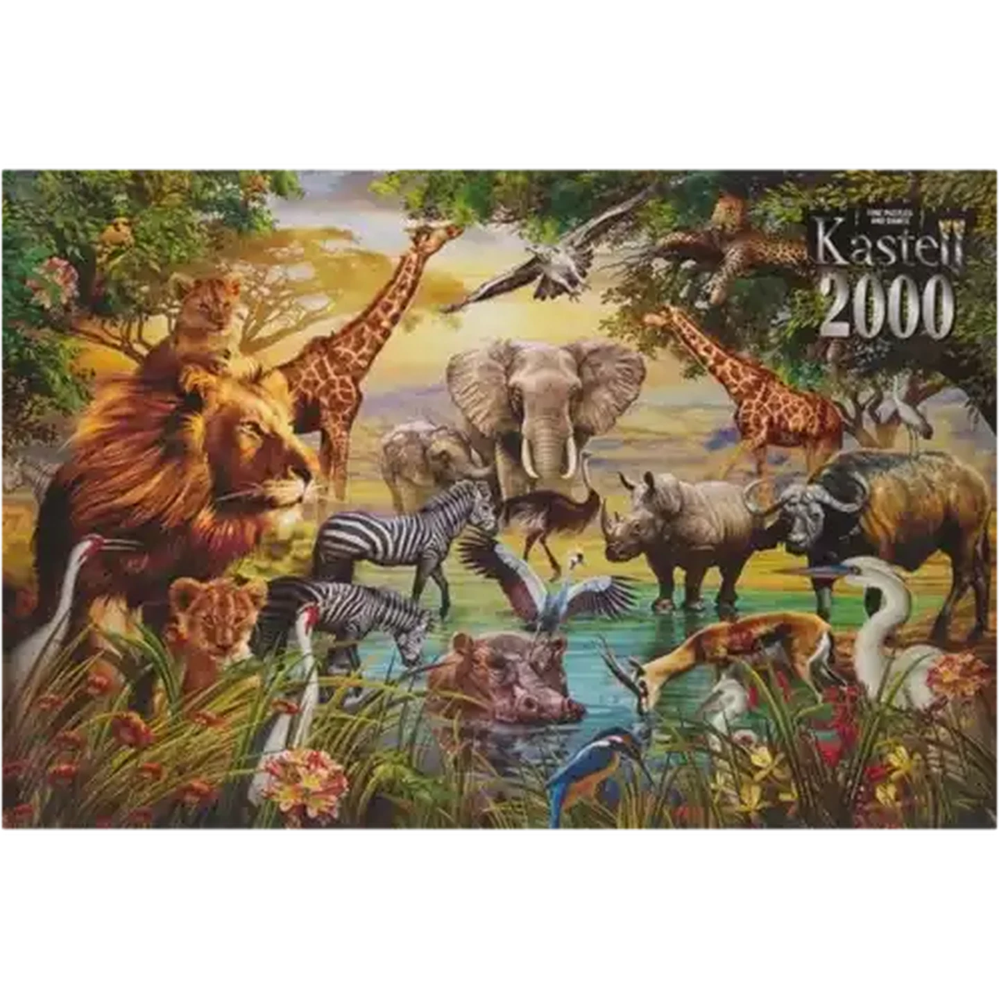 Checkers Sixty60 | Kastell African Wildlife Puzzle 2000 Piece