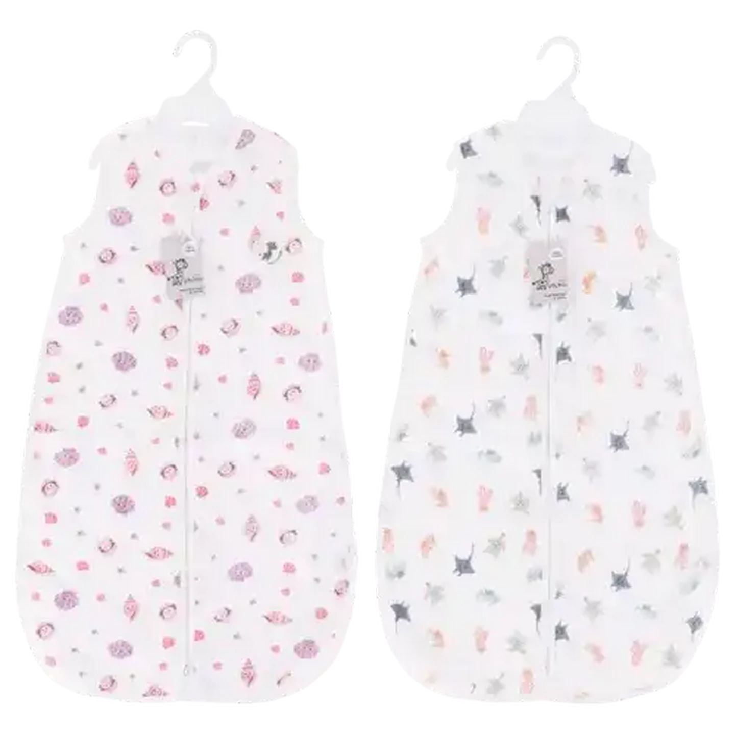 Image of Jolly Tots Muslin Snooze Cotton Sleep Sack 0 Months + (Design May Vary)