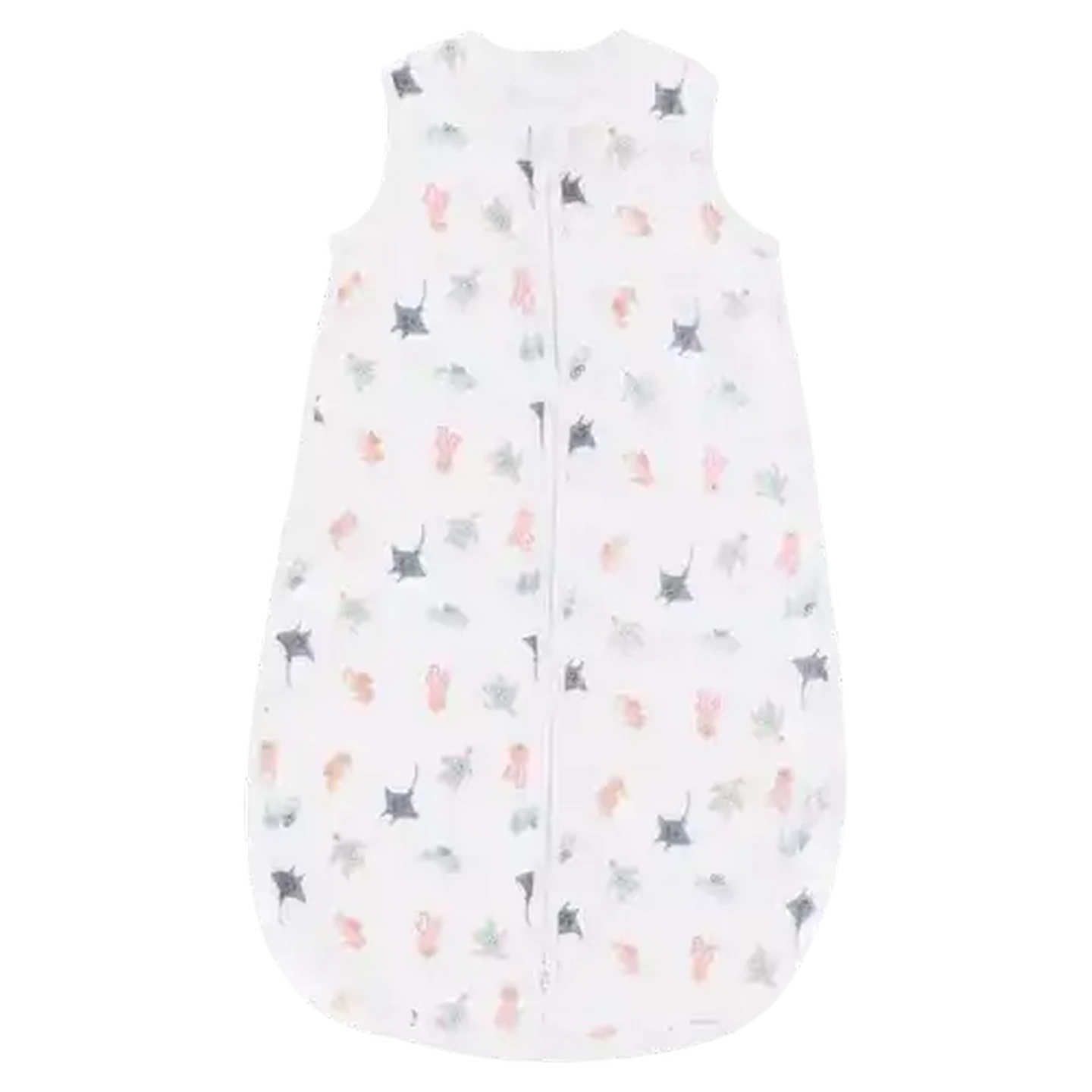Image of Jolly Tots Muslin Snooze Cotton Sleep Sack 0 Months + (Design May Vary)