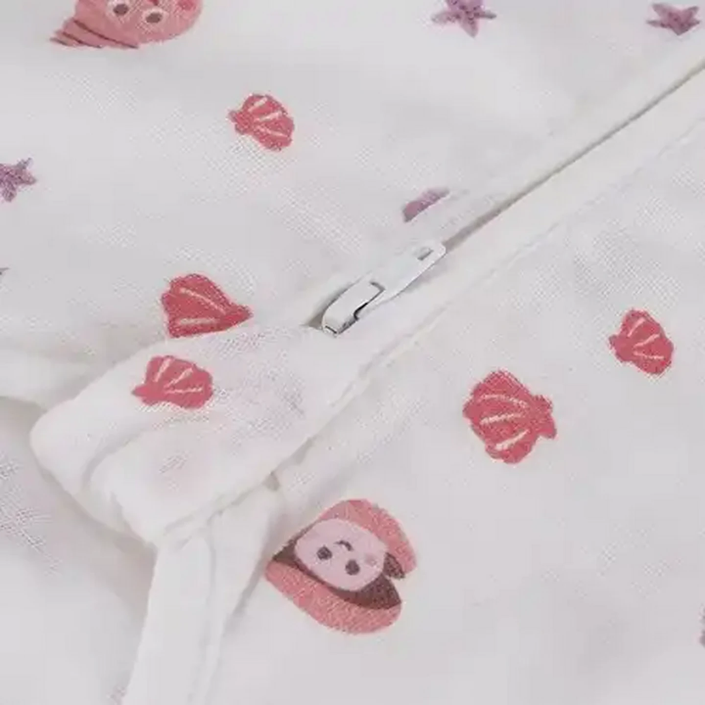 Image of Jolly Tots Muslin Snooze Cotton Sleep Sack 0 Months + (Design May Vary)