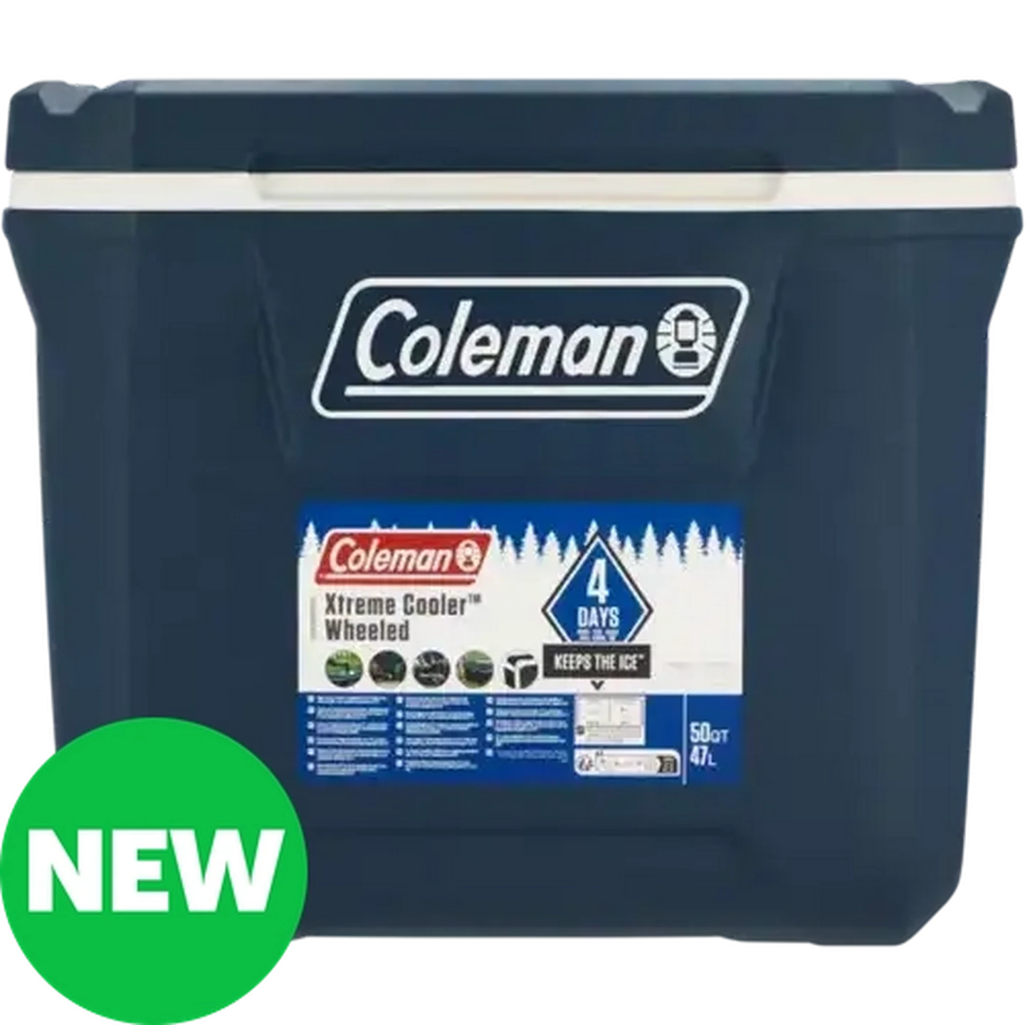 Image of Coleman Xtreme Wheeled Cooler 47L