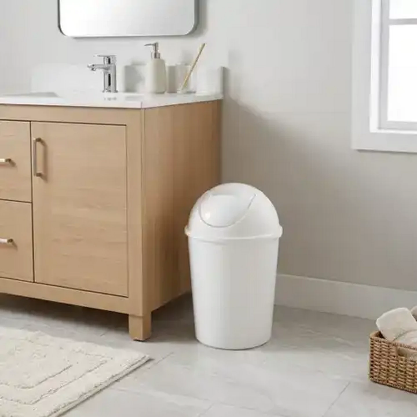 Image of prochef Flip Flap Waste Bin