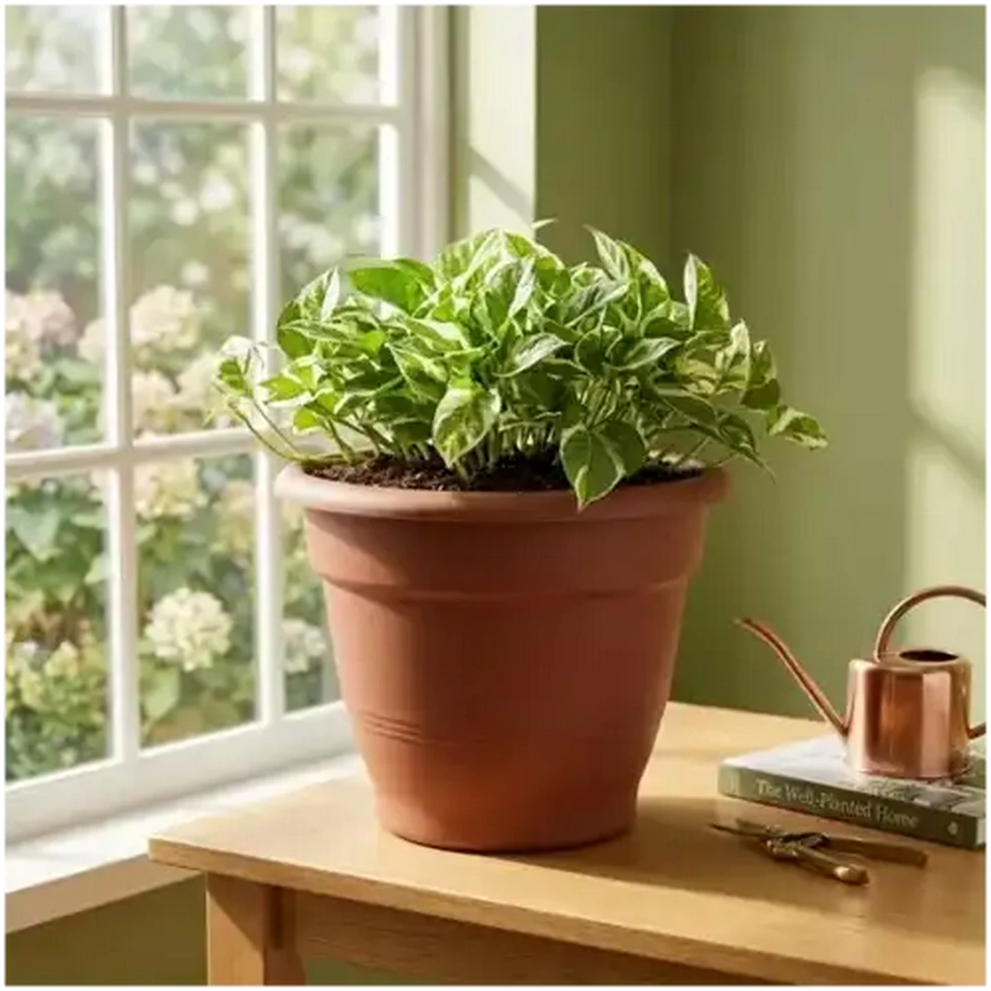 Image of ADDIS Venus Flower Pot 26cm (Chocbrown)