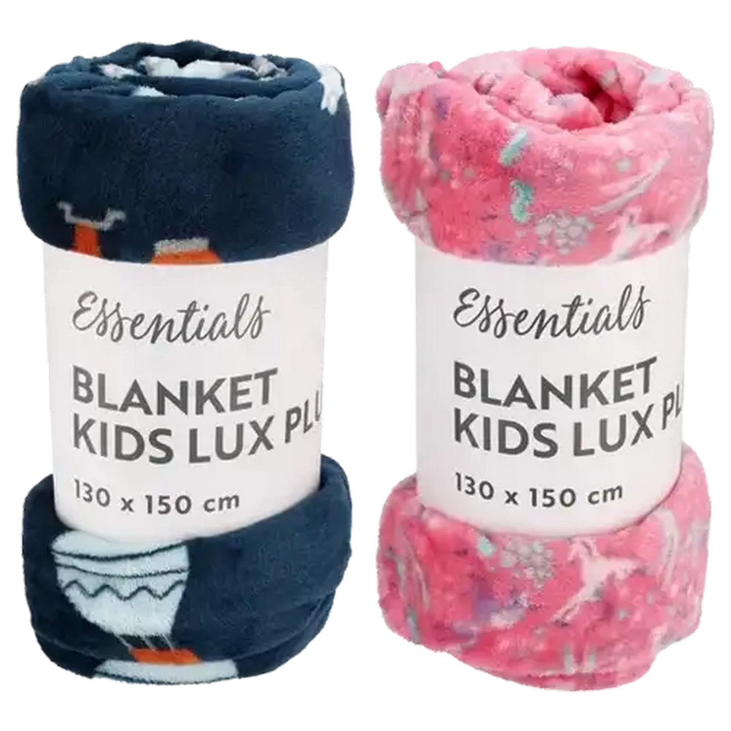Image of Essentials Kids Plush Luxury Blanket 130 x 150cm (Design May Vary)