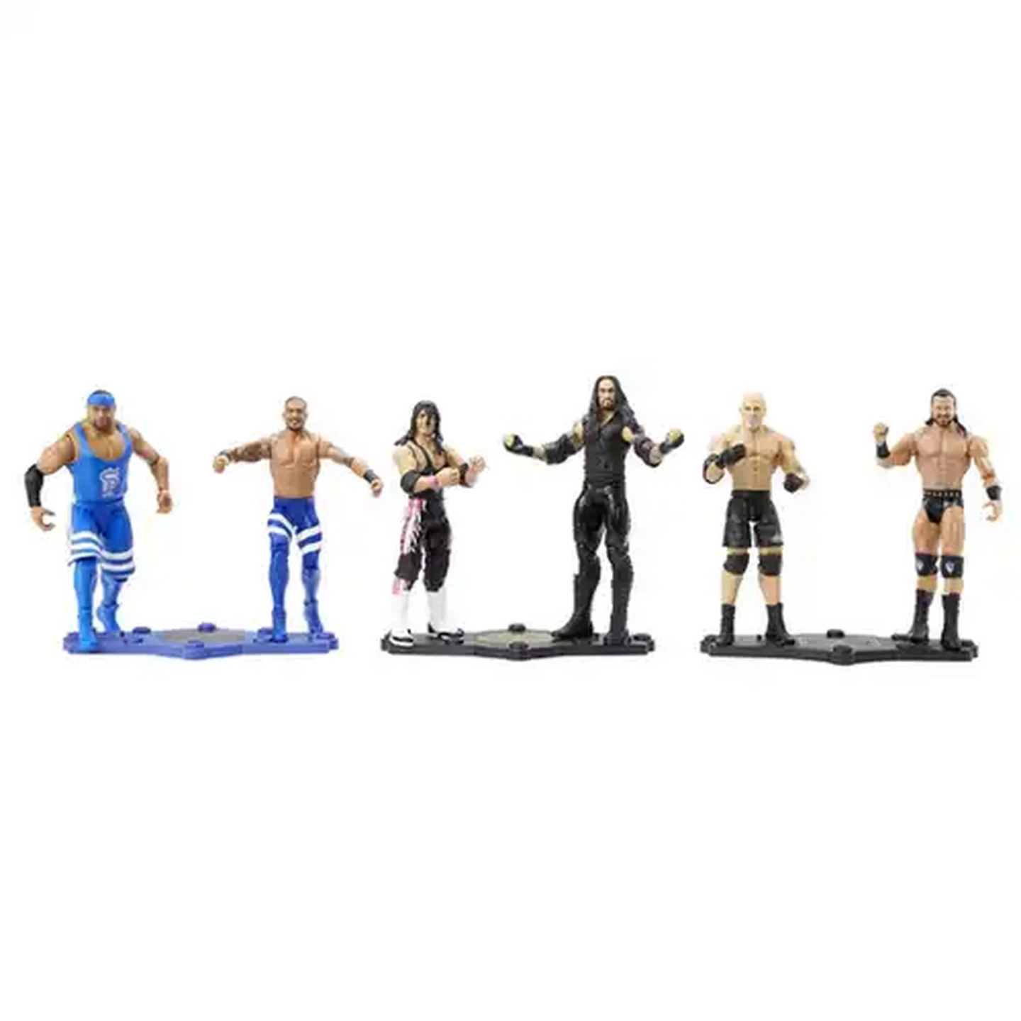 Image of WWE Battle Pack with Two 15 cm Articulated Action Figures & Ring Gear (Type May Vary)