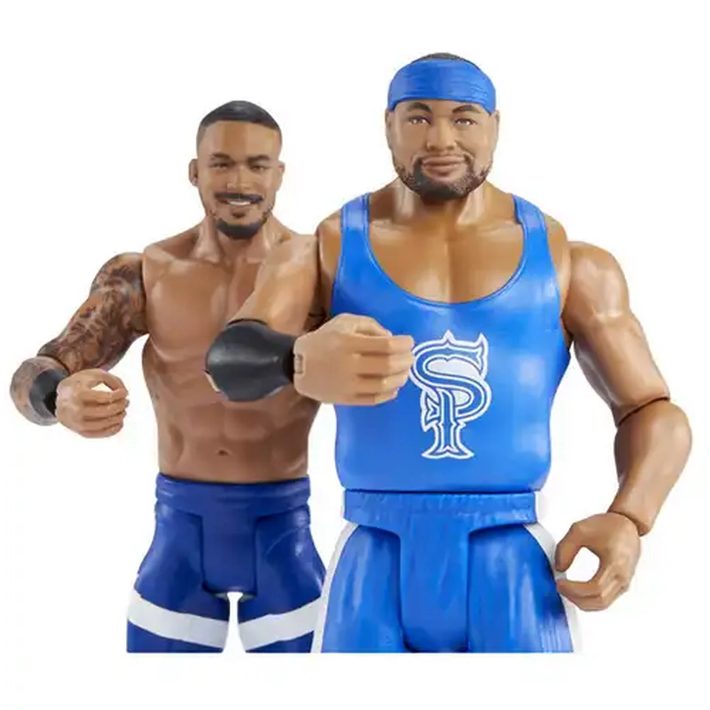 Image of WWE Battle Pack with Two 15 cm Articulated Action Figures & Ring Gear (Type May Vary)