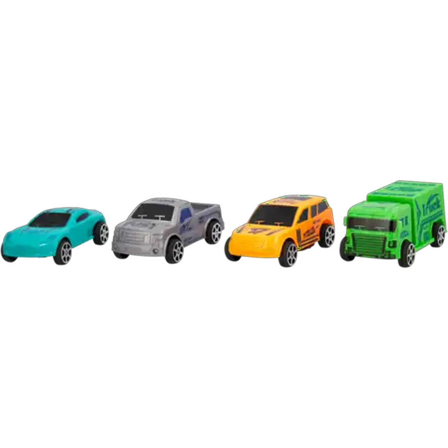 Image of City Car Super Powered Car Set 4-Pack