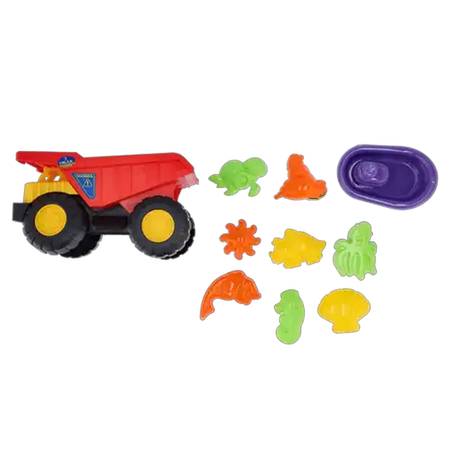 Image of Zeus Dump Truck with Accessories 26cm