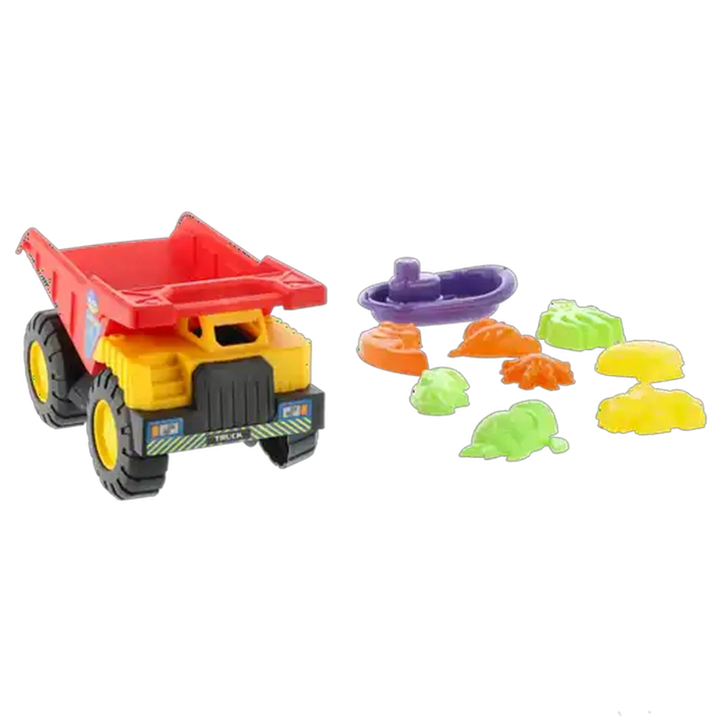 Image of Zeus Dump Truck with Accessories 26cm