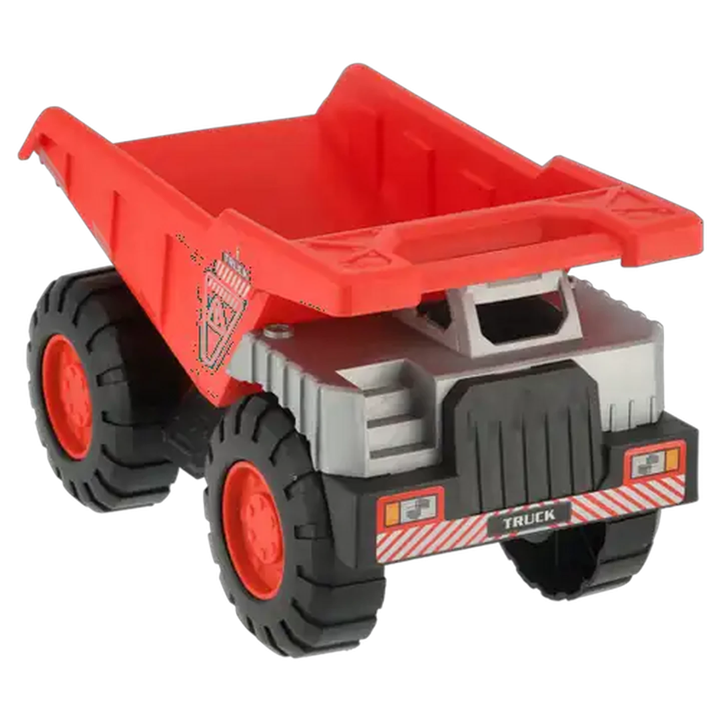 Image of Zeus Red & Grey Mini Dump Truck 26cm