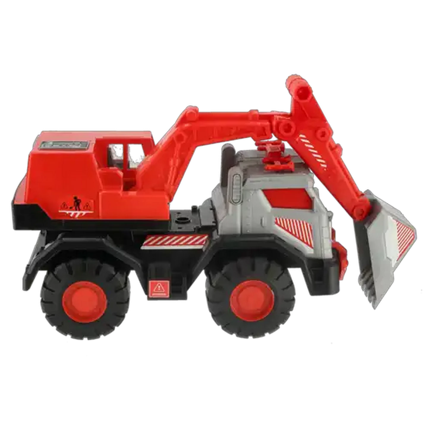 Image of Zeus Red & Grey Construction Digger