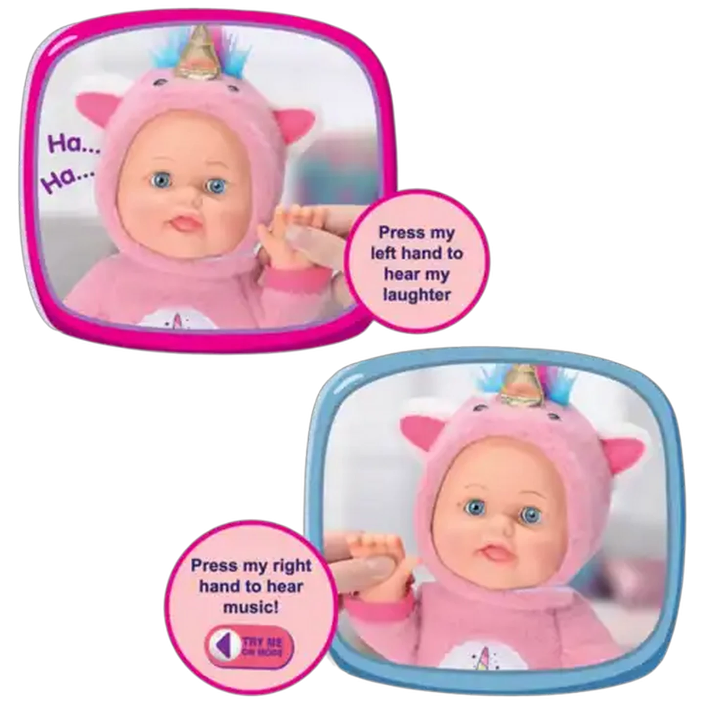 Image of Verimark i-Play Jumping Baby Interactive Doll