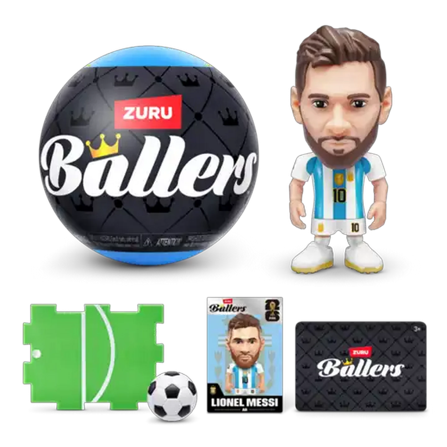 ZURU BALLERS FIFA メッシ Checkers Sixty60 | ZURU FIFA WORLD CUP 2026™ Ballers Series 1