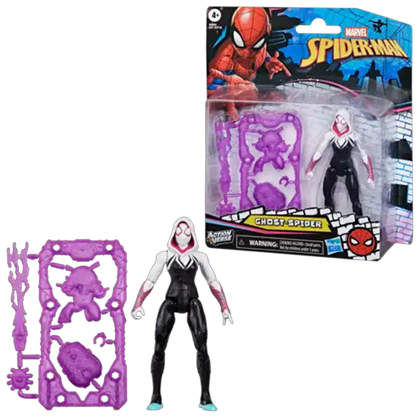 Image of Marvel Spider-Man ActionVerse Action Figures (Type May Vary)
