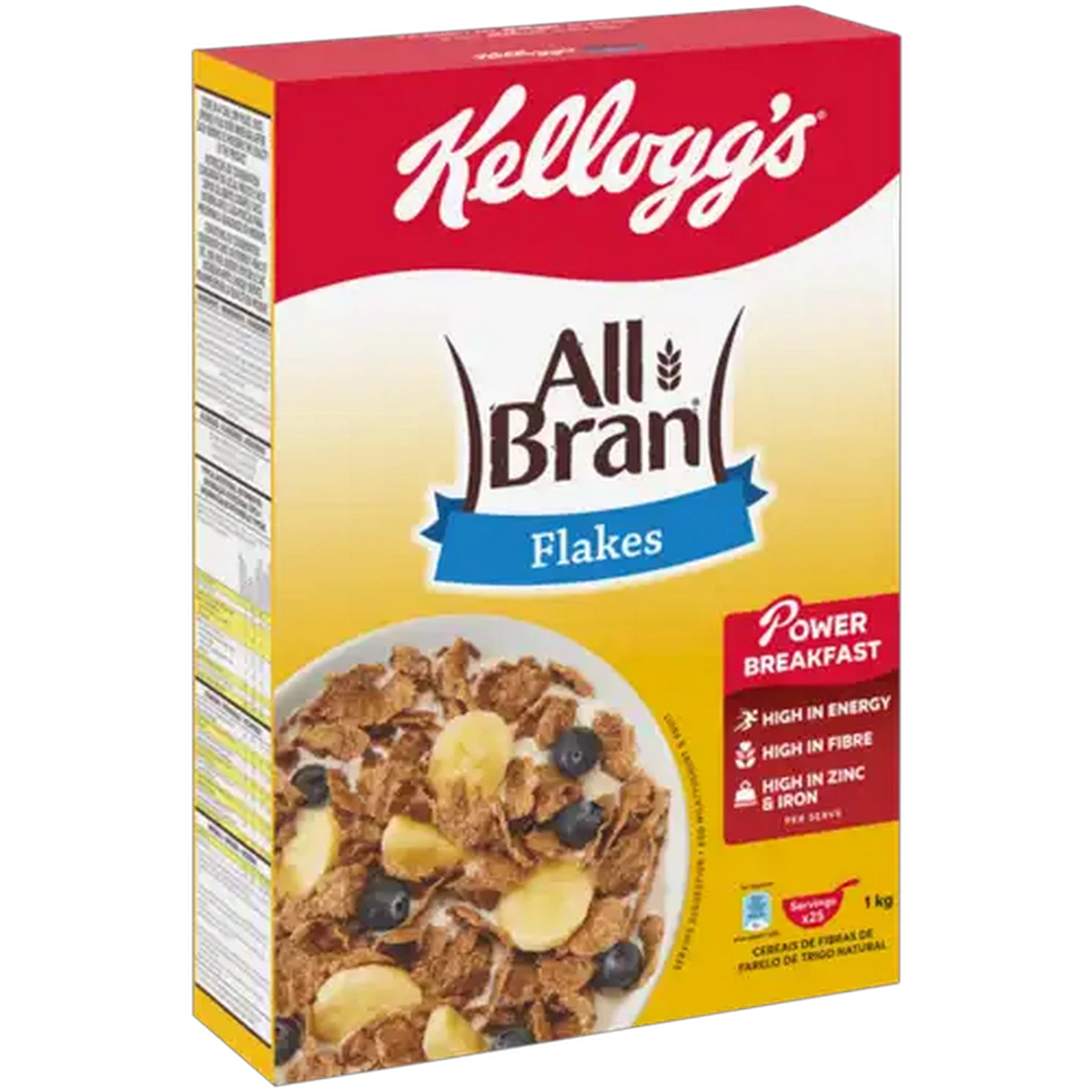 Image of Kellogg's All-Bran Cereal Flakes 1kg