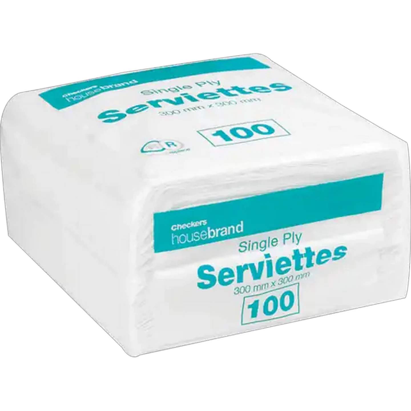 Image of Checkers Housebrand Single Ply Serviettes 100 Pack