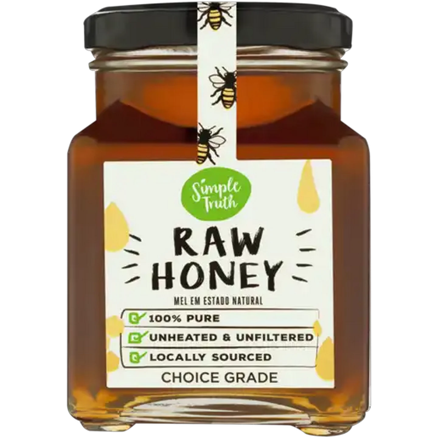 Image of Simple Truth Raw Honey 330g
