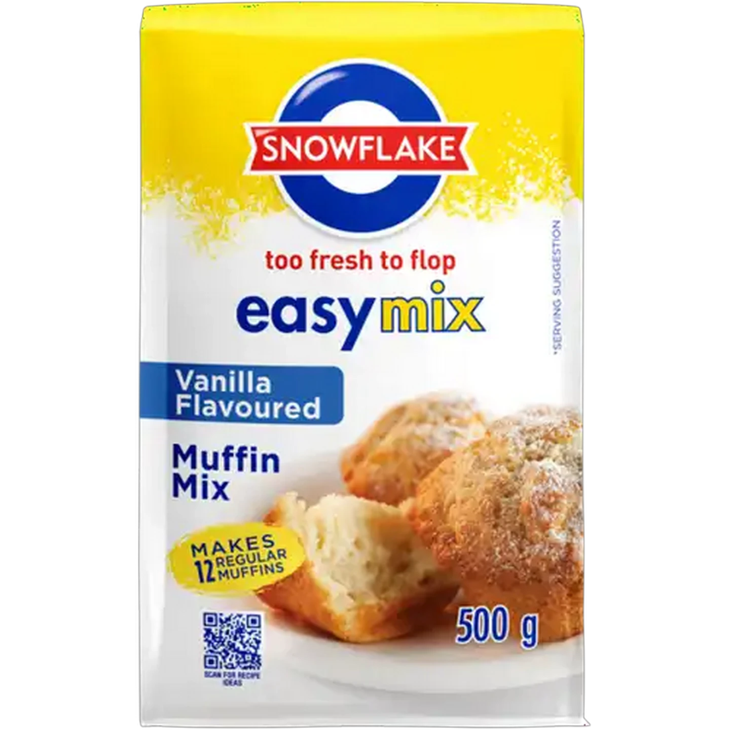 Image of Snowflake EasyMix Vanilla Flavoured Muffin Mix 500g