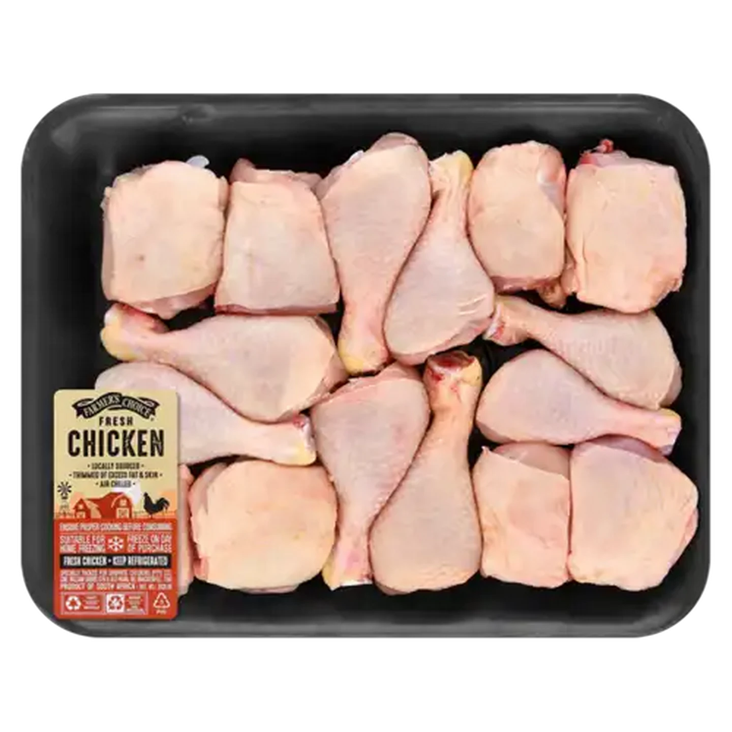 Image of Farmer's Choice Fresh Drum & Thigh Chicken Individually Wrapped 16-Piece