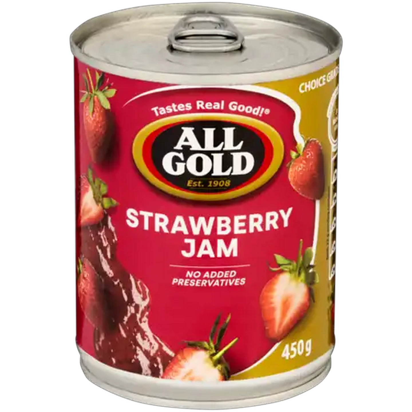 Image of ALL GOLD Strawberry Jam 450g