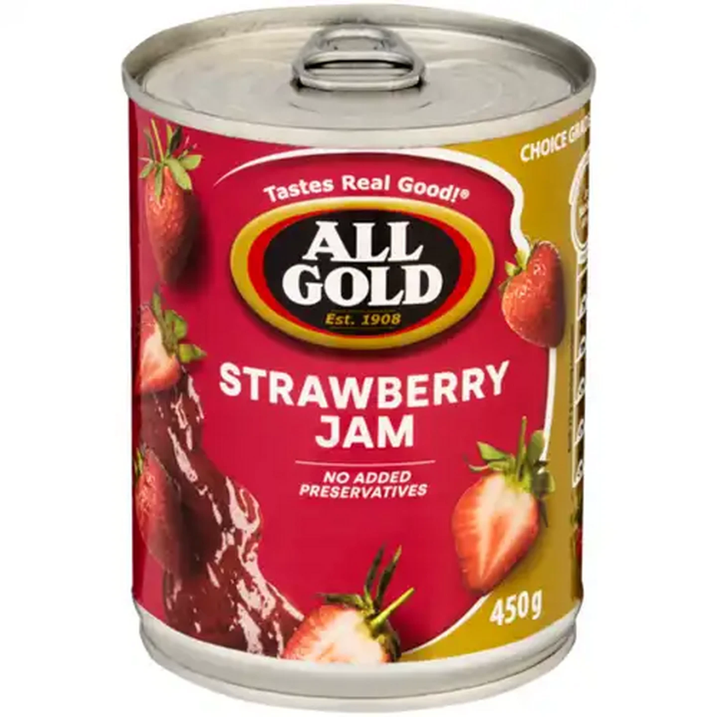 Image of ALL GOLD Strawberry Jam 450g