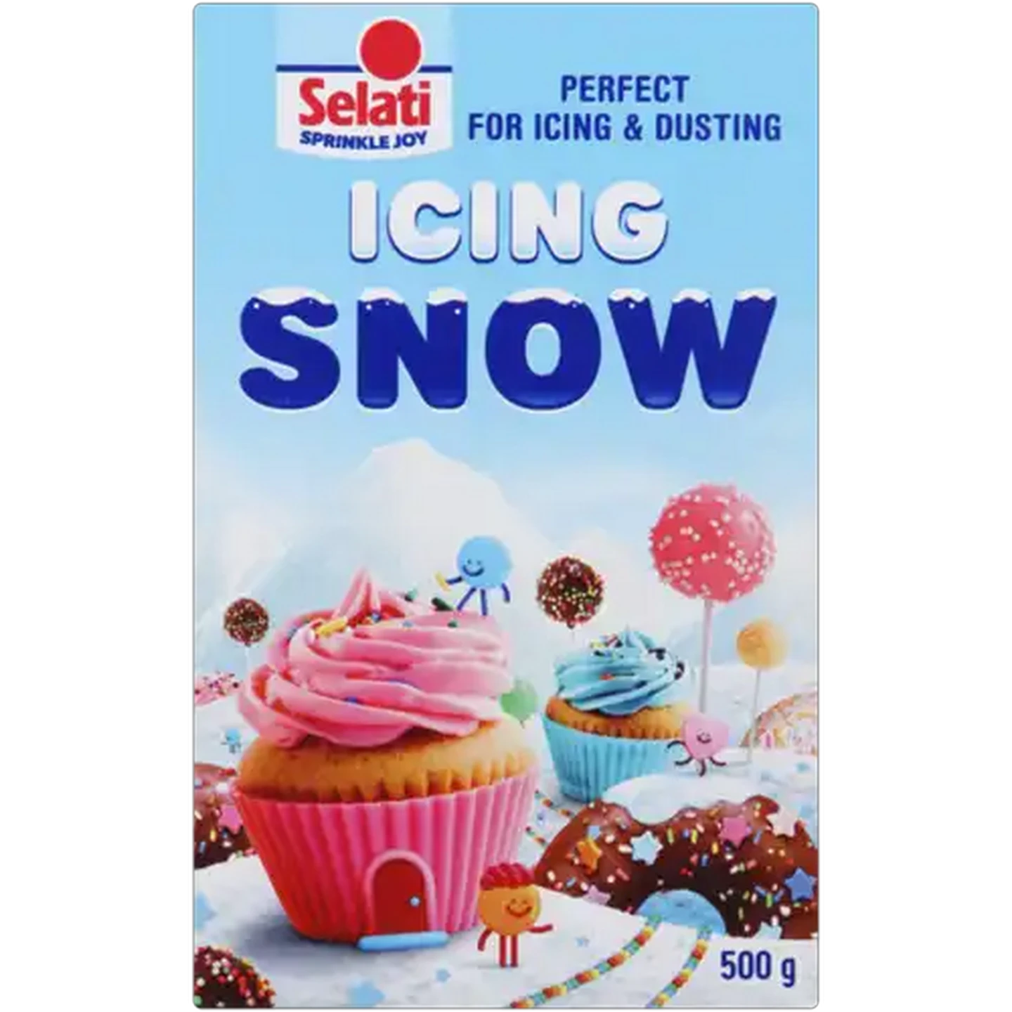 Image of Selati Icing Snow Refined Icing Sugar 500g