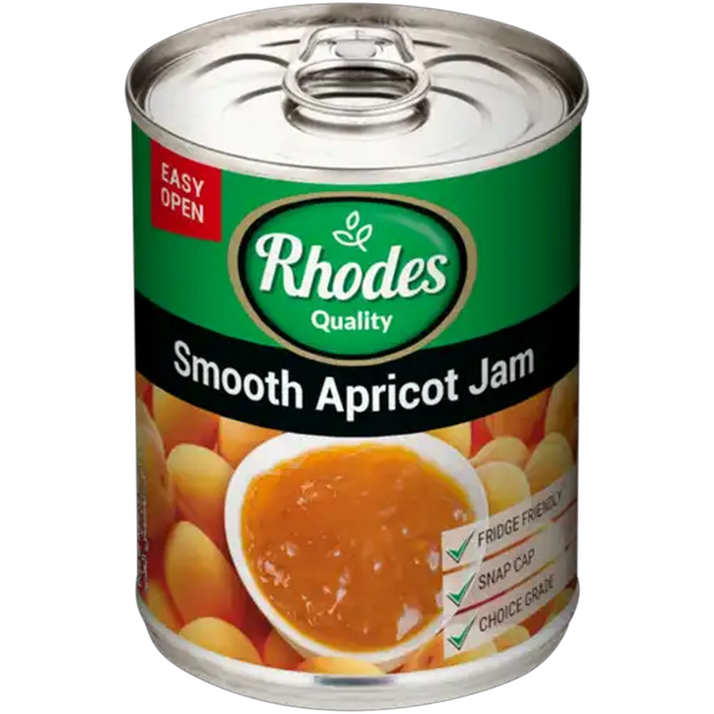 Image of Rhodes Quality Smooth Apricot Jam 450g