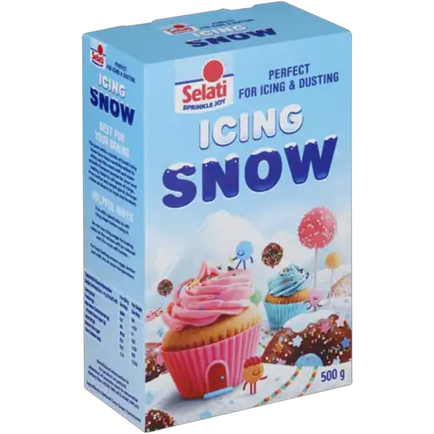 Image of Selati Icing Snow Refined Icing Sugar 500g