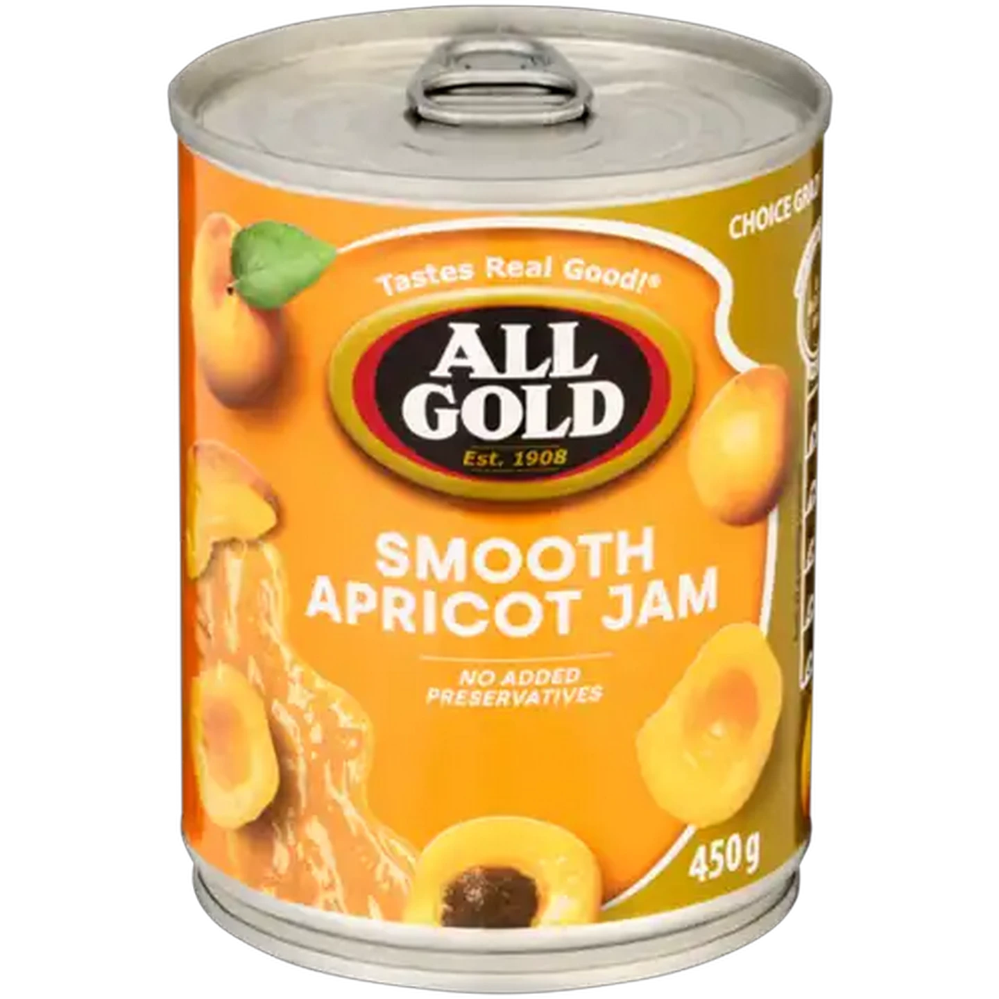 Image of ALL GOLD Smooth Apricot Jam 450g