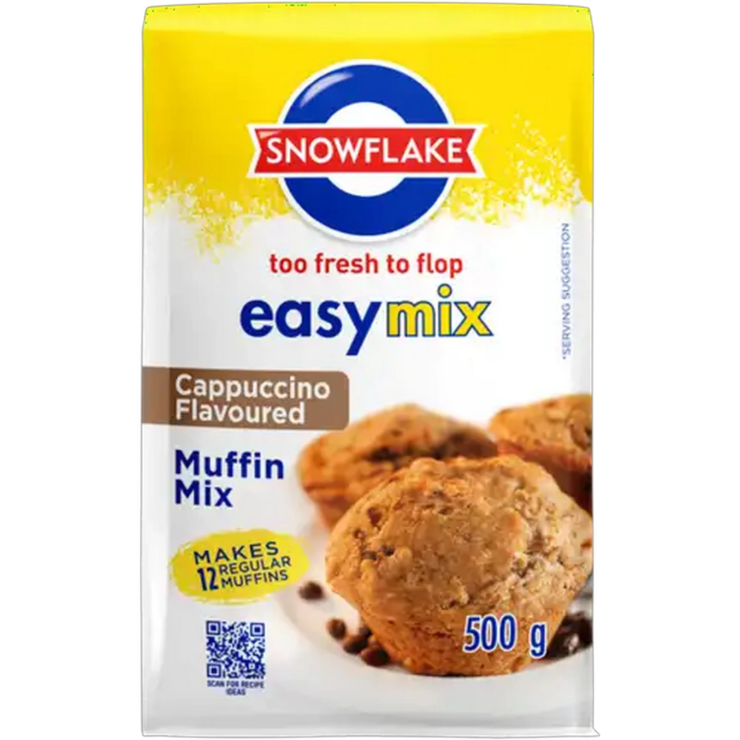 Image of Snowflake EasyMix Cappuccino Flavoured Muffin Mix 500g