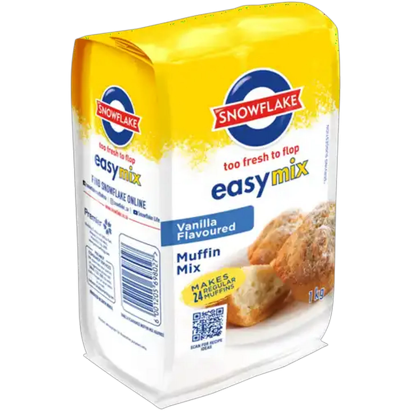 Image of Snowflake Vanilla Flavoured Muffin Mix 1kg