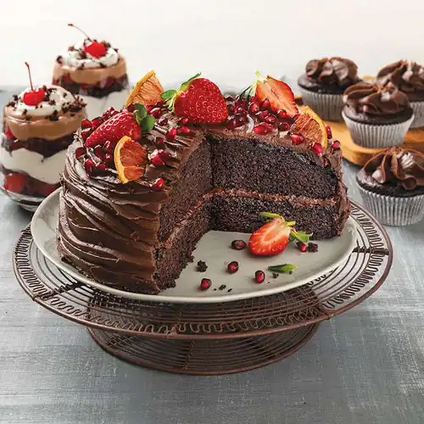 Image of Snowflake Creations Chocolate Cake Kit 800g